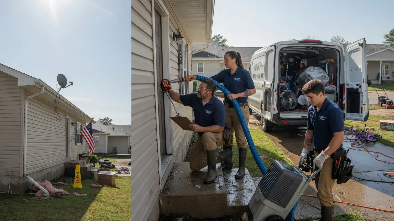 Ceiling Water Damage Restoration in Brewer, ME near me